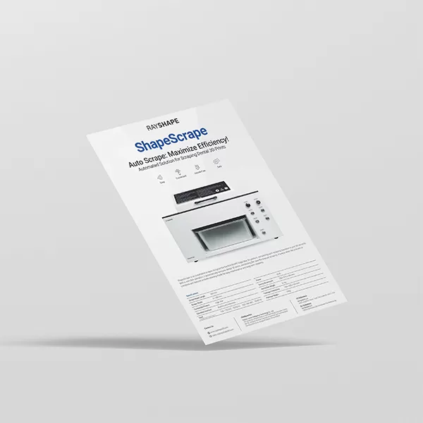 Manuale del prodotto ShapeScrape