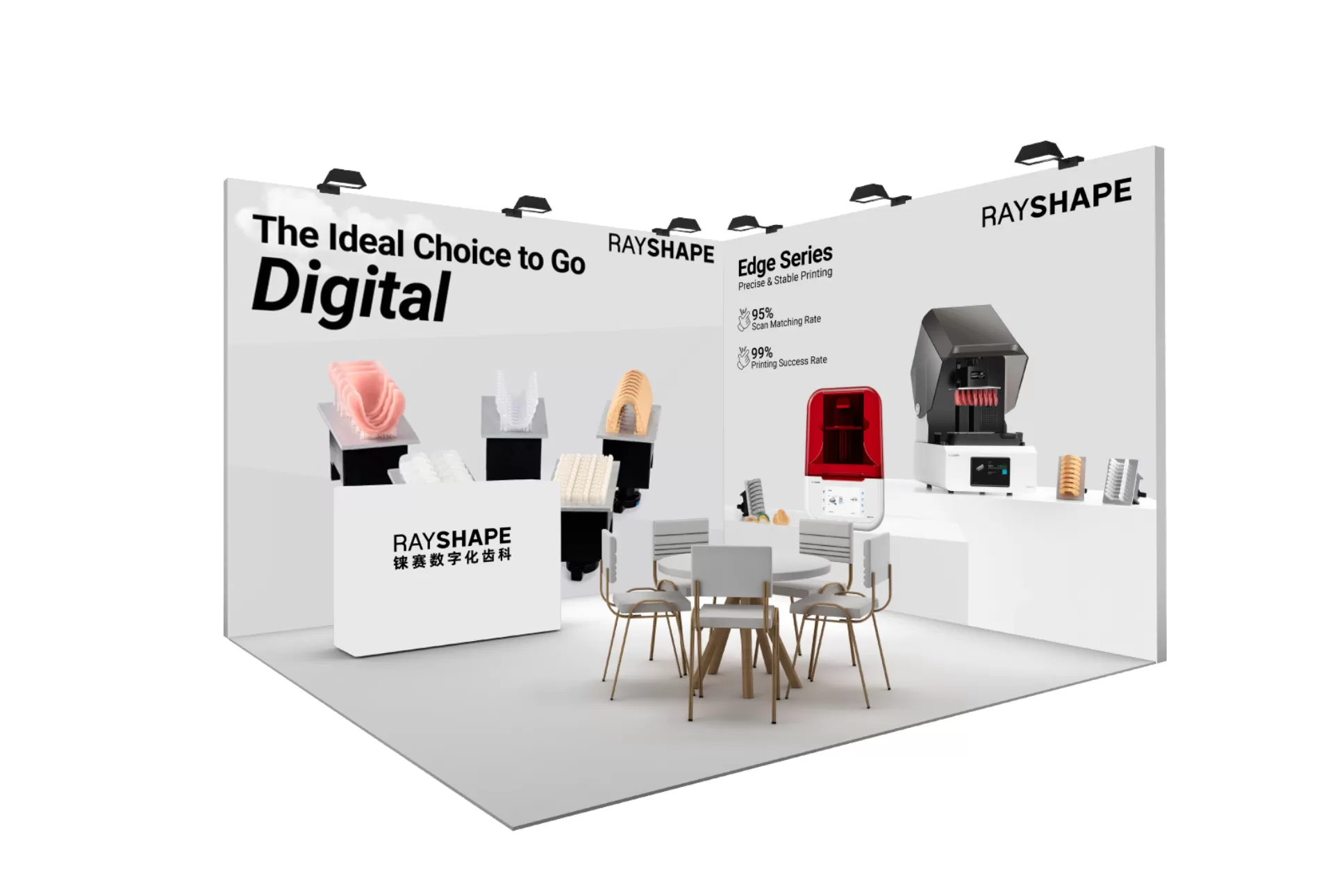 booth at morocco dental expo 2025