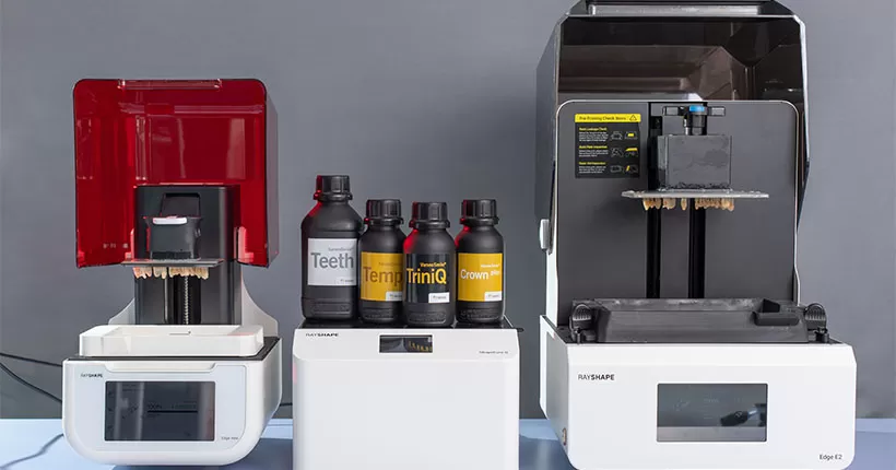 RAYSHAPE annuncia la compatibilità del materiale completo tra le stampanti 3D Edge mini e Edge E2 e la serie BEGO VarseoSmile