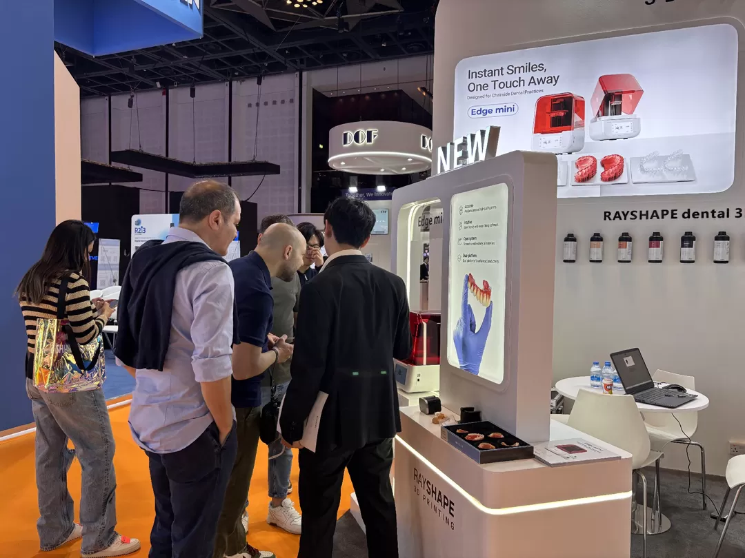 RAYSHAPE Stuns at Dubai International Dental Exhibition